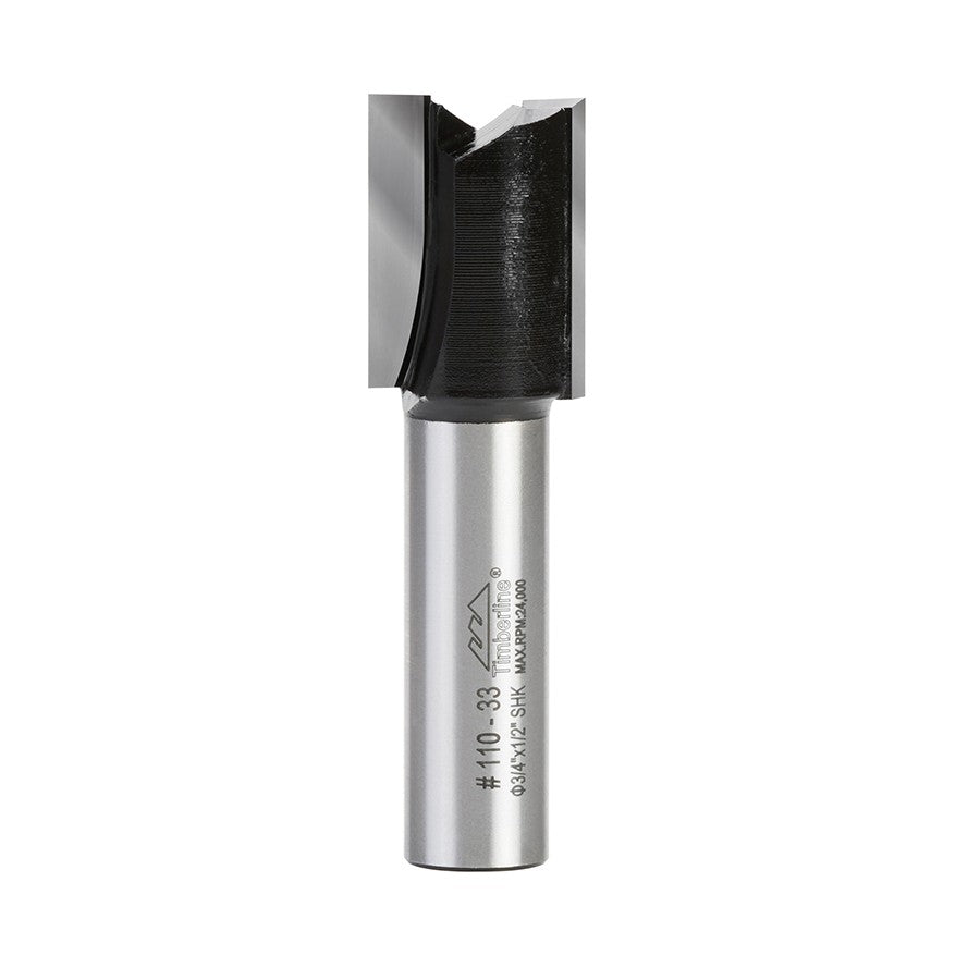 Fresa Timberline Recta 3/4 Eje 1/2 2 Filos 110-33