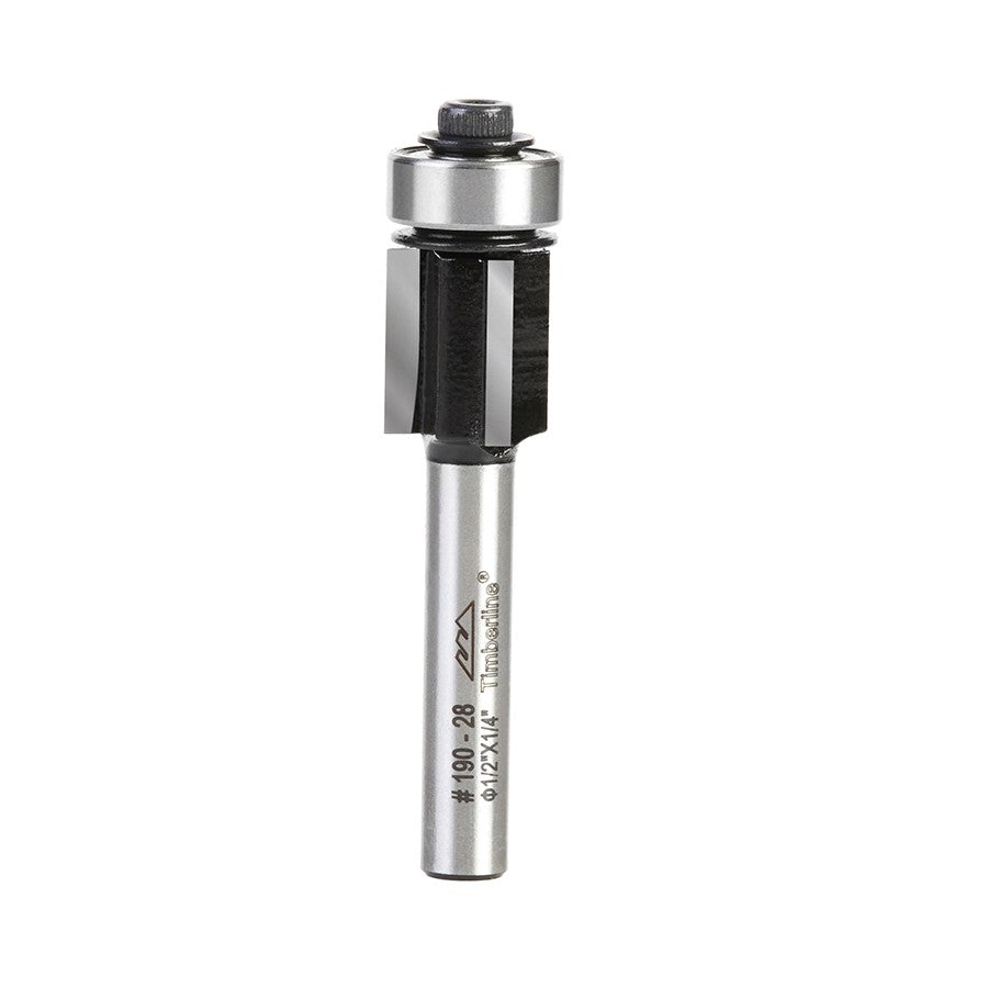 Fresa Timberline Recta C/Rod 1/2 Eje 1/4 3 Filos 190-28