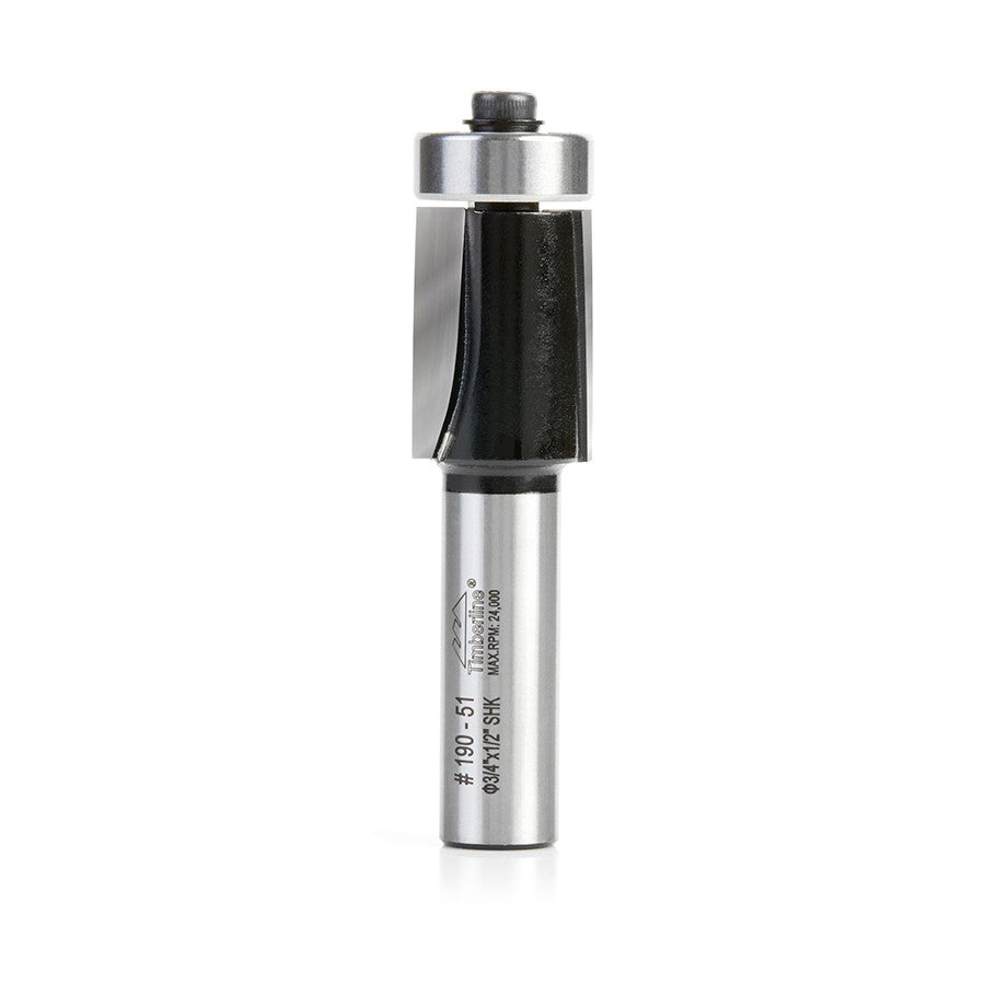 Fresa Timberline Recta C/Rod 3/4 Eje 1/2 2 Filos 190-51