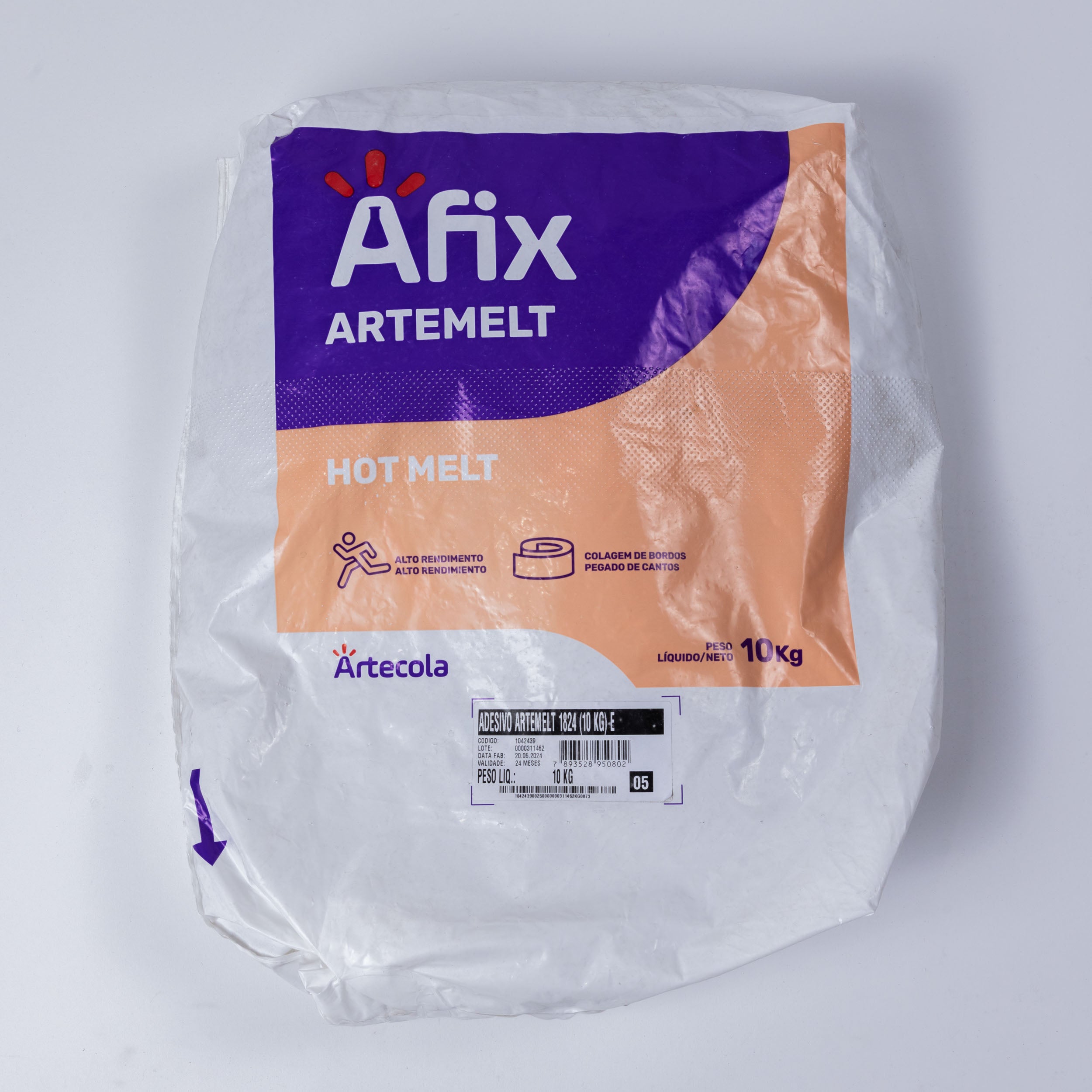 Adhesivo Granulado Afix HotMelt 1824 10 Kg.