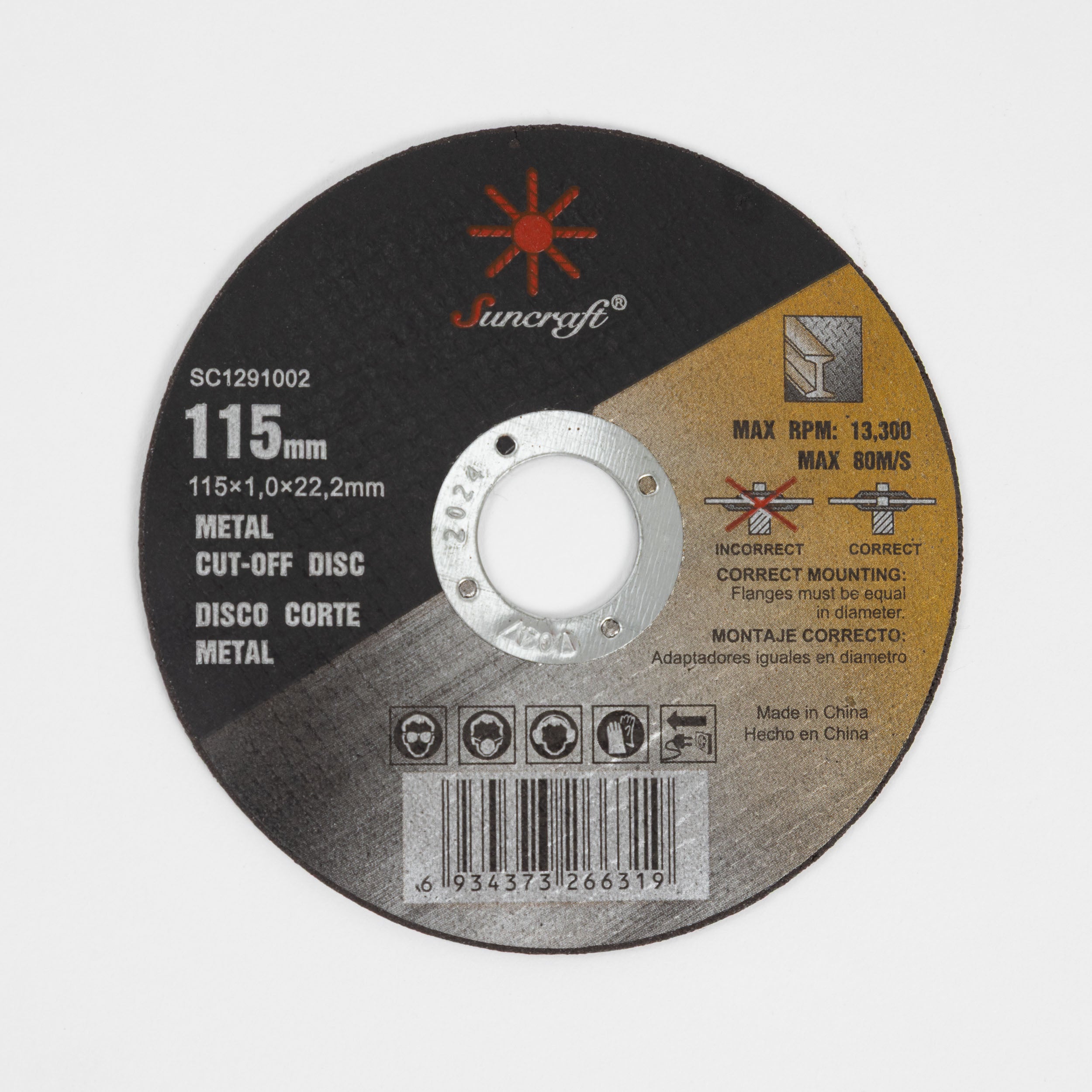 Disco de Corte 4 1/2"