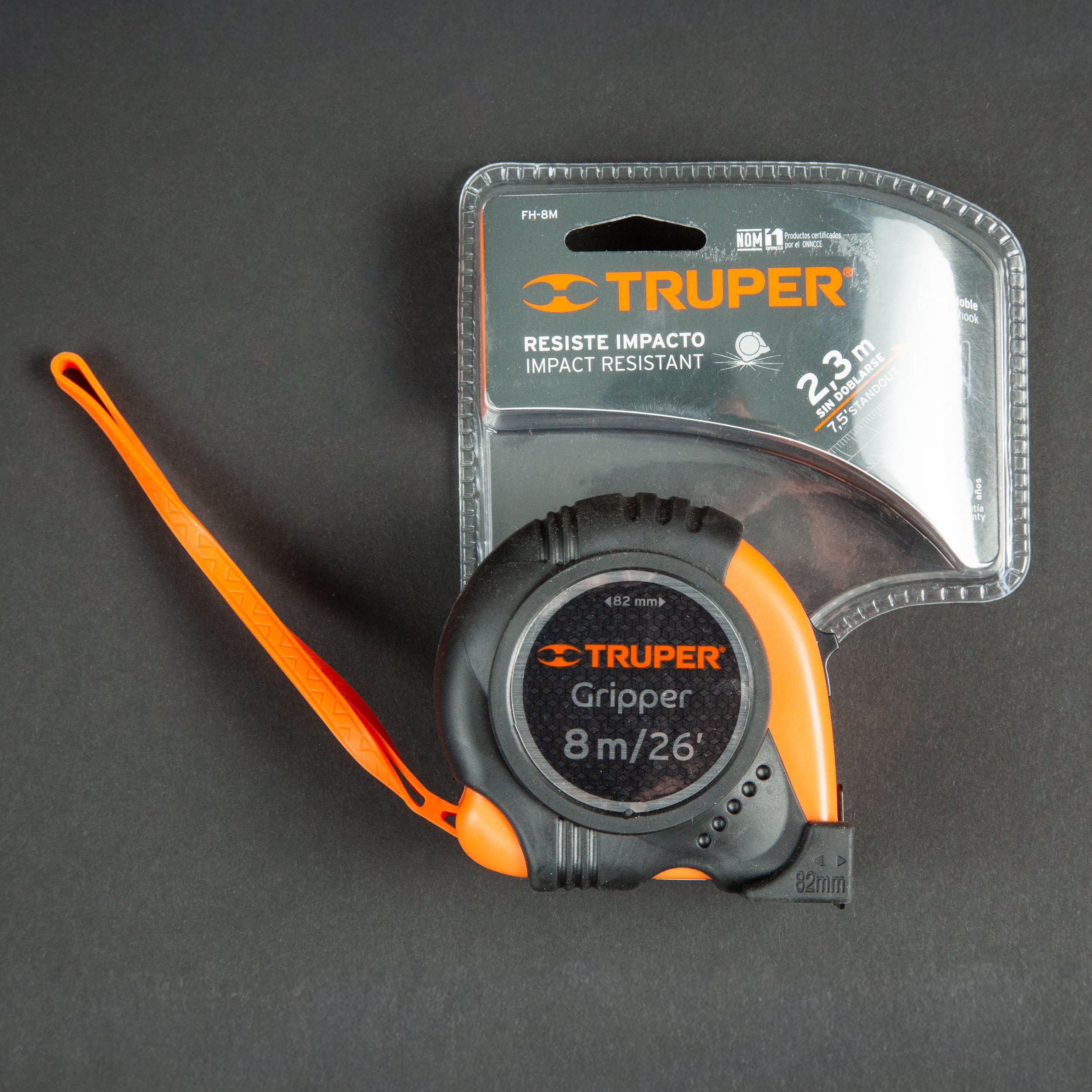 Huincha de Medir 8 mts. Truper