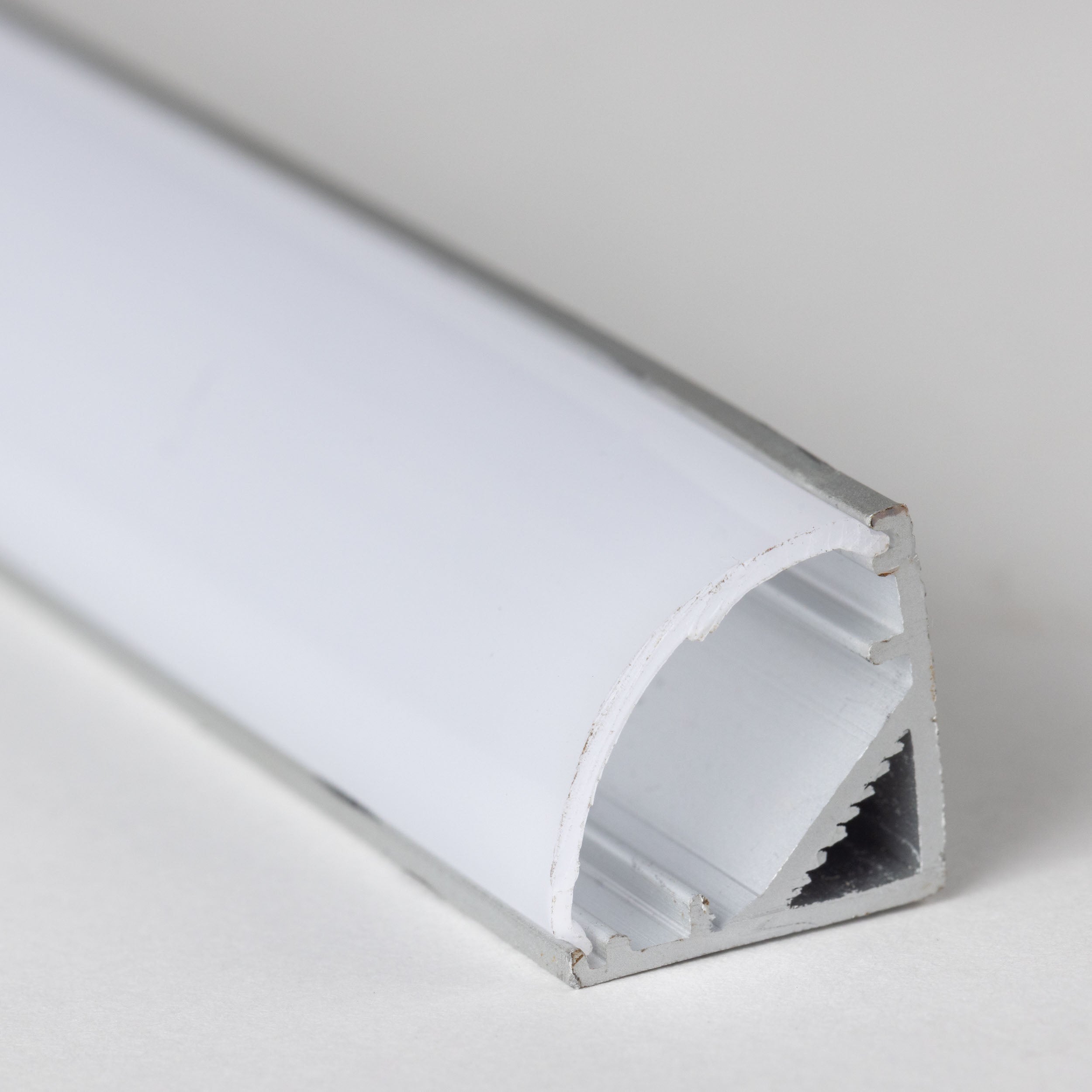 Perfil Aluminio LED Esquinero 3 mts.