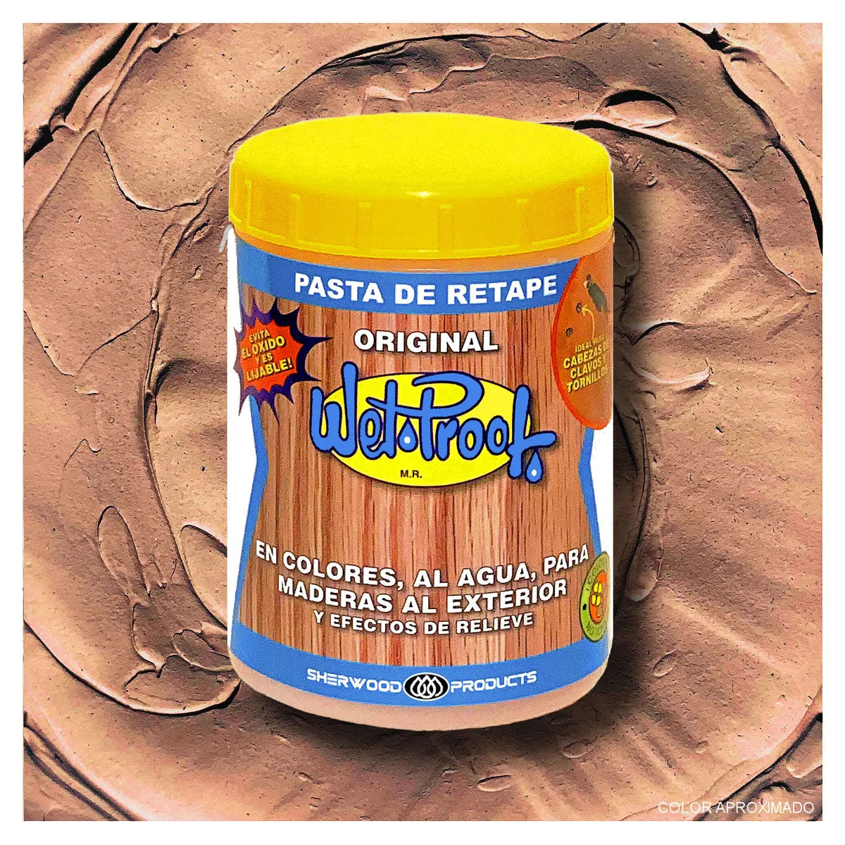 Masilla Retape Wetproof Roble 1/2 Kg.
