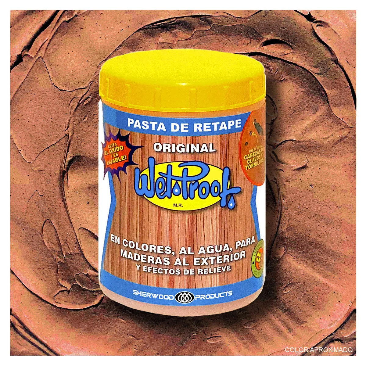 Pasta Retape Wetproof Rojo 1/2 Kg.