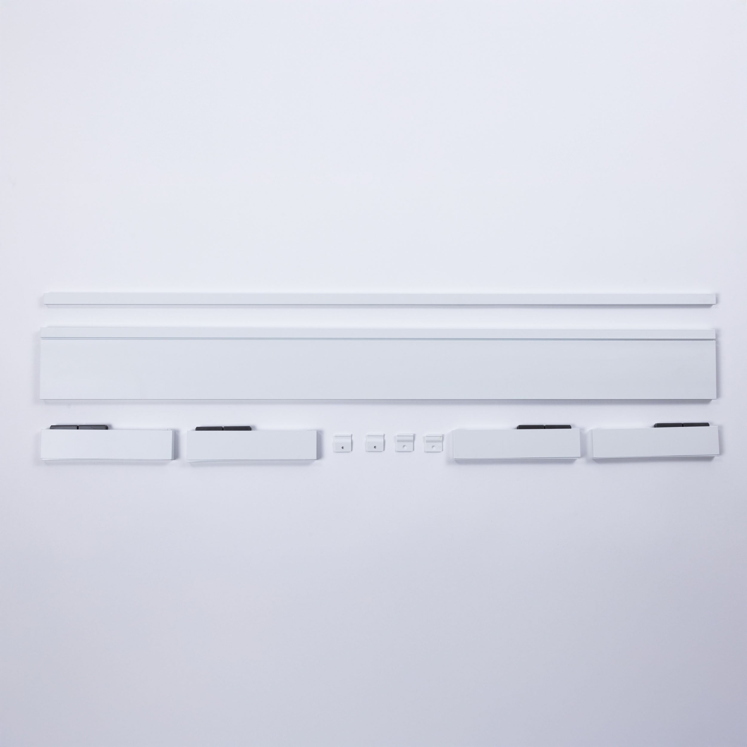 Panel Frontal Lateral Metálico Slim Blanco