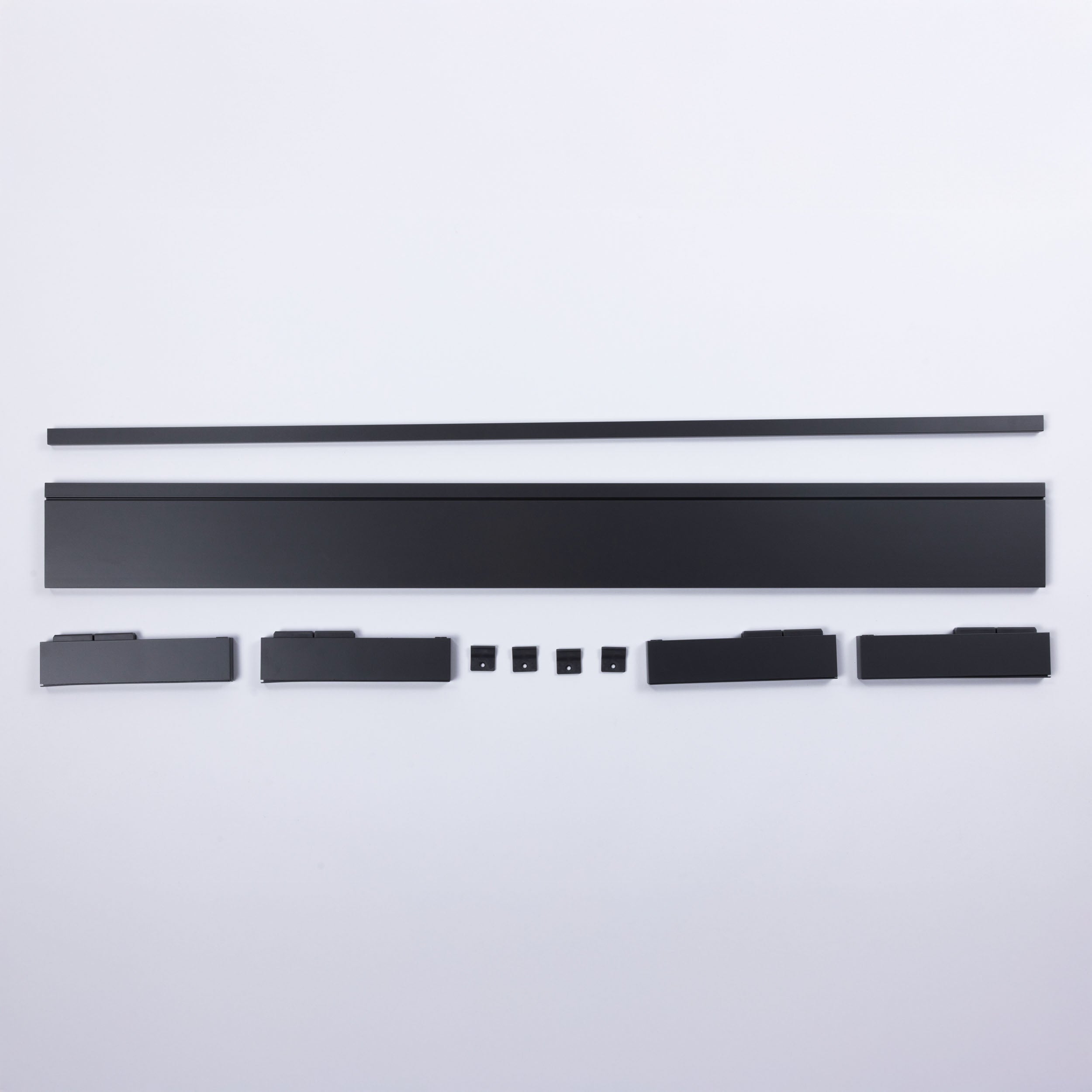 Panel Frontal Lateral Metálico Slim Gris