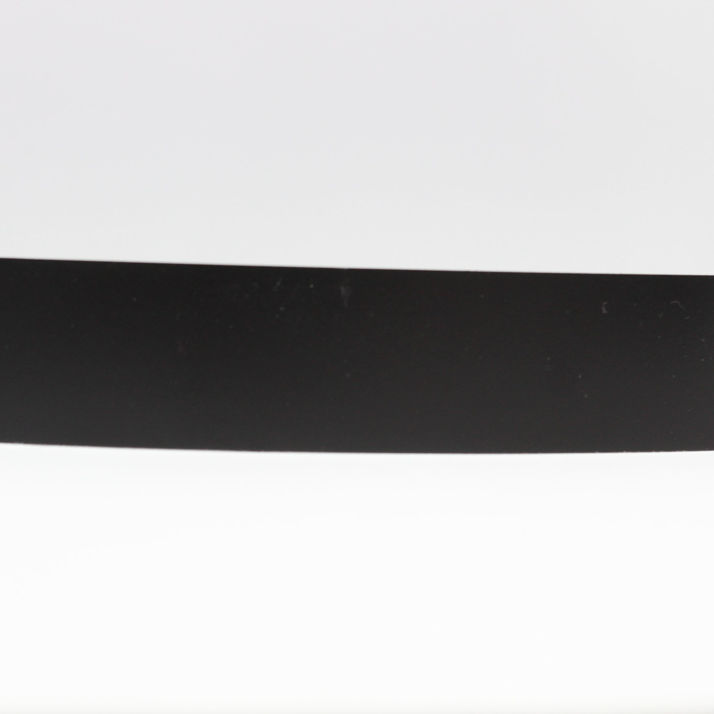 Tapacanto PVC Negro Liso 22 x 0,4 Metro Lineal