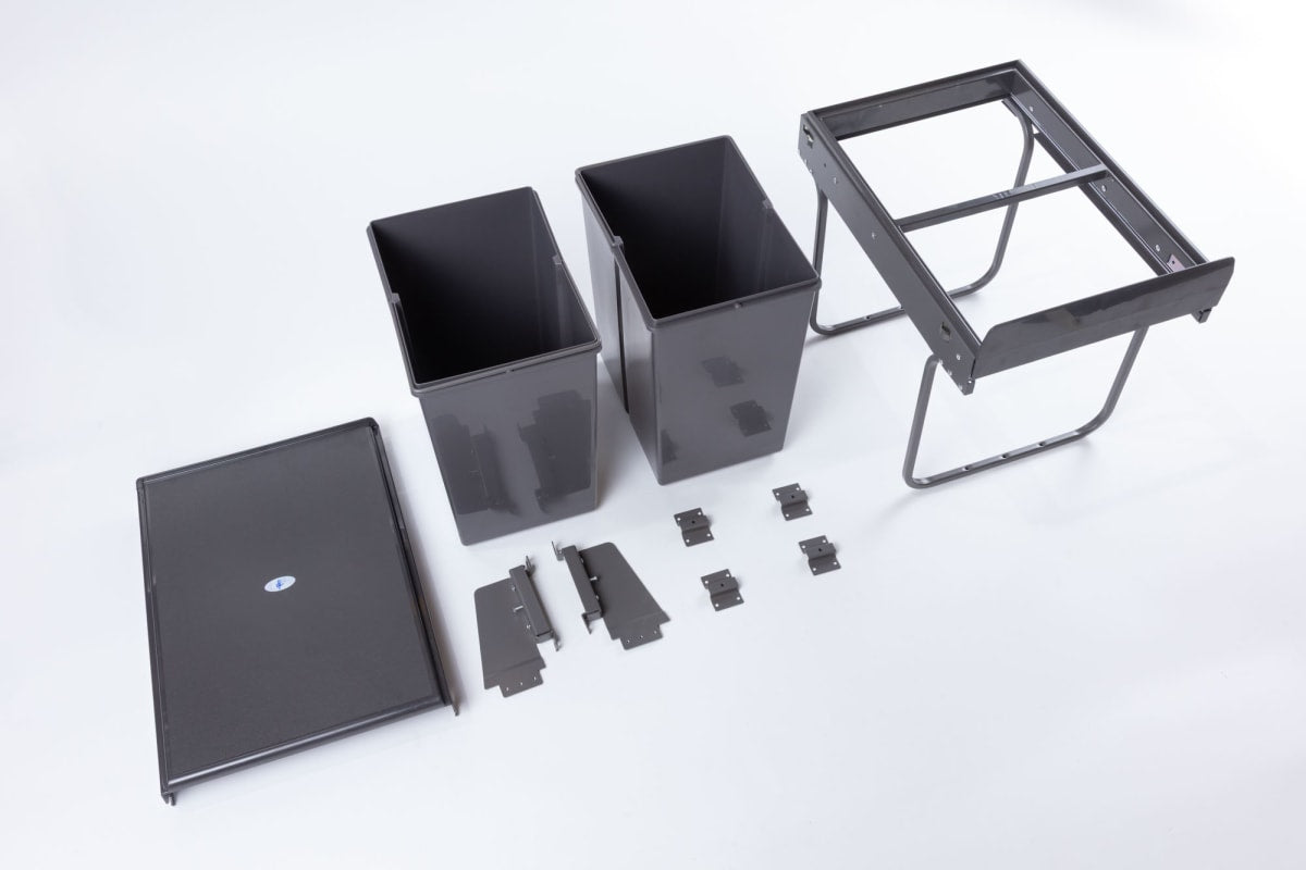 Basurero Bajo Lavaplatos Doble