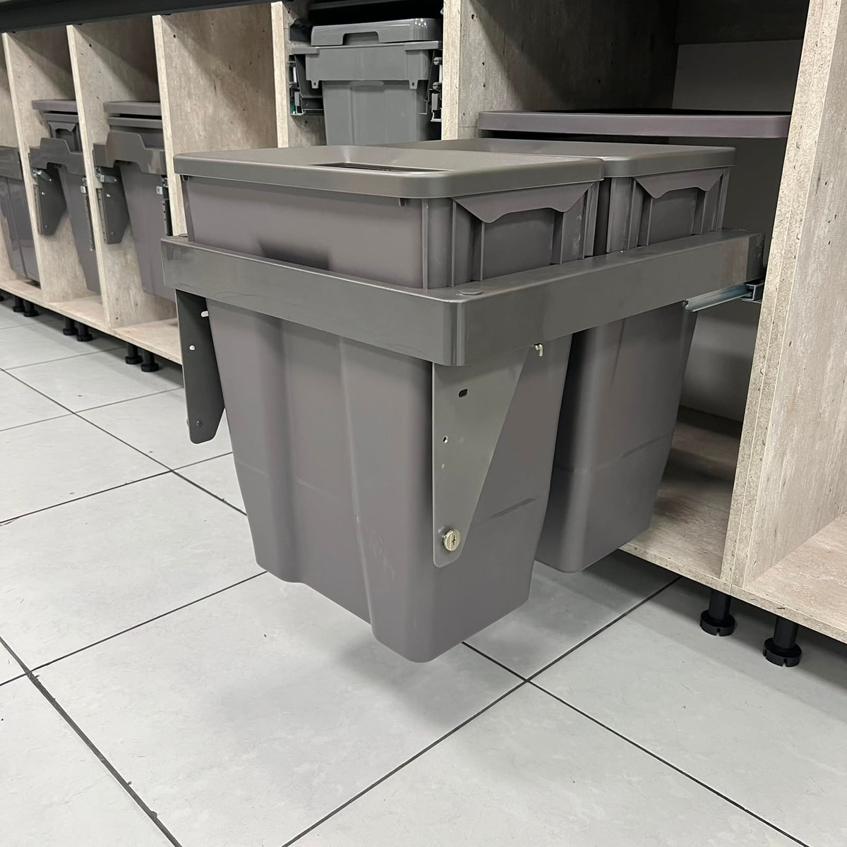 Basurero Doble 30L + 30L