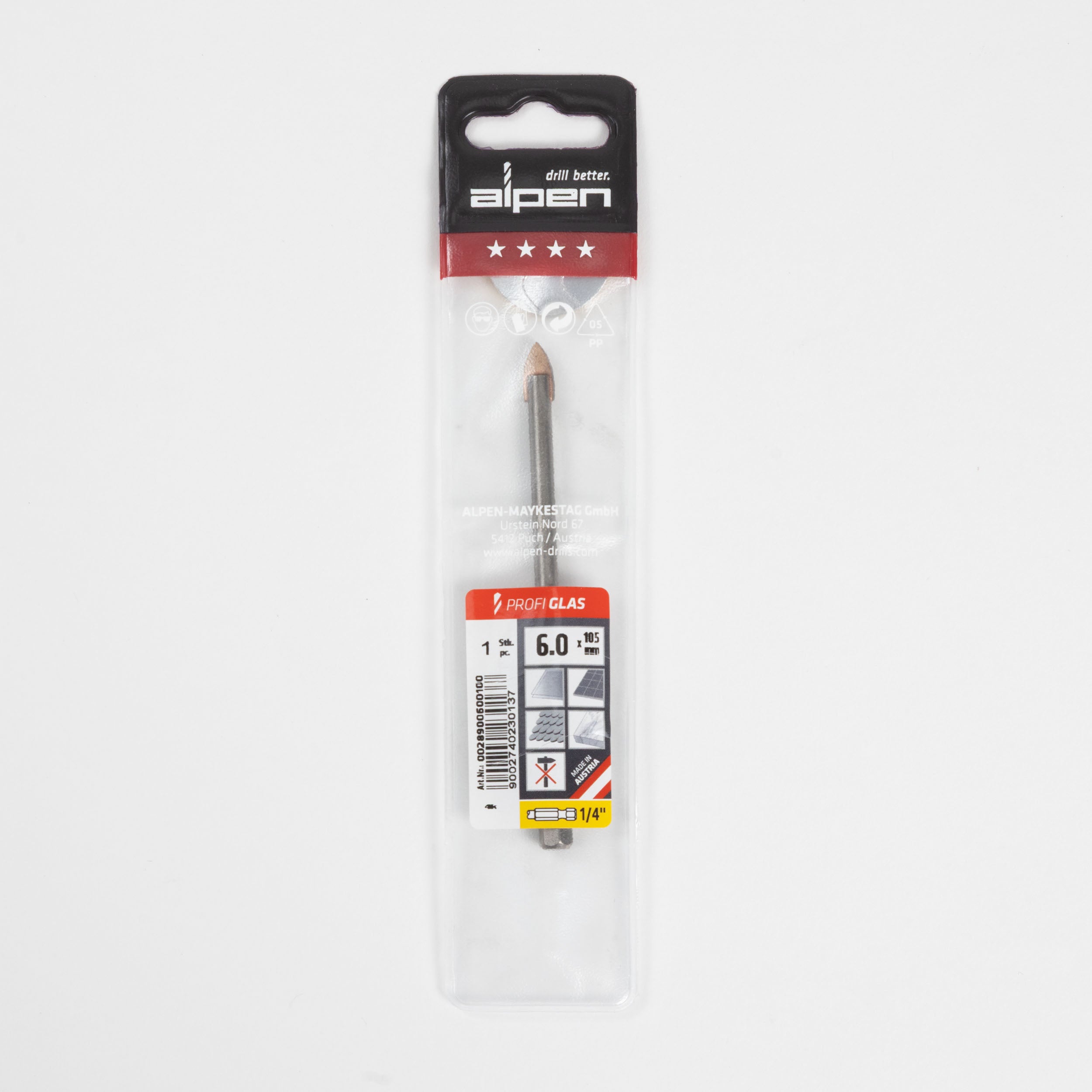Broca Para Cerámica Alpen 6mm. – Provelcar