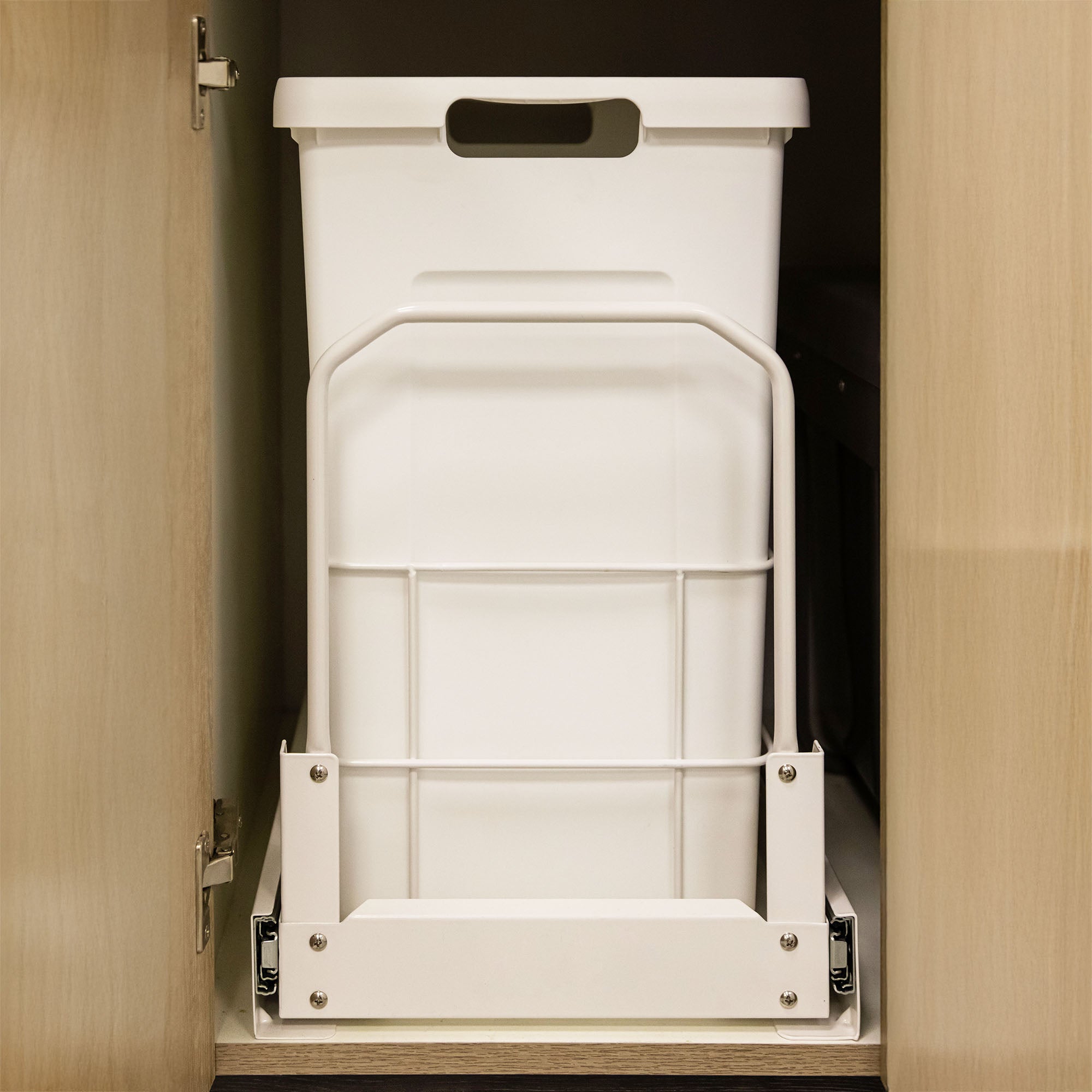 Canasto Para Ropa Sucia Blanco