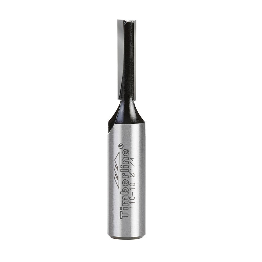 Fresa Timberline Recta 1/4 Eje 1/2 2 Filos 110-10