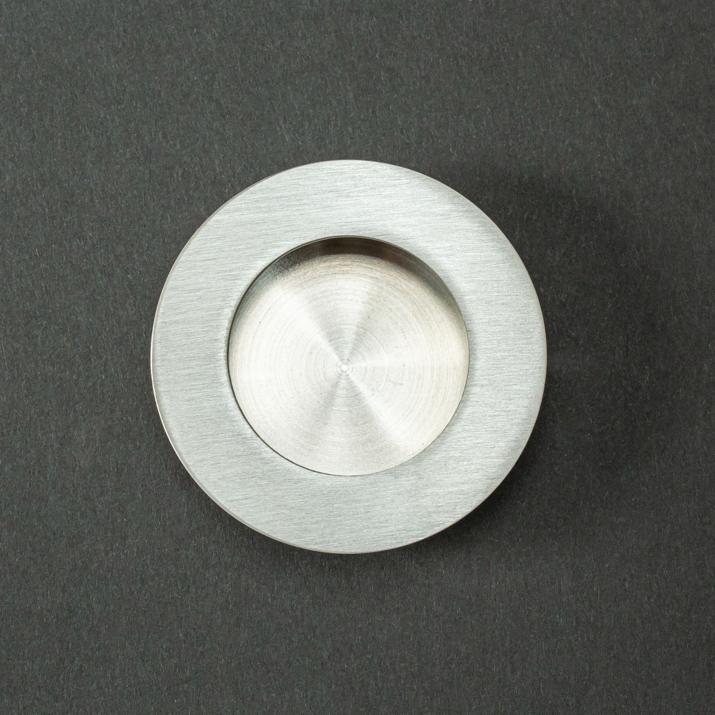 Asa Embutida Redonda Satin Nickel