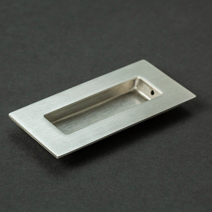Asa Embutida Rectangular Satin Nickel 042