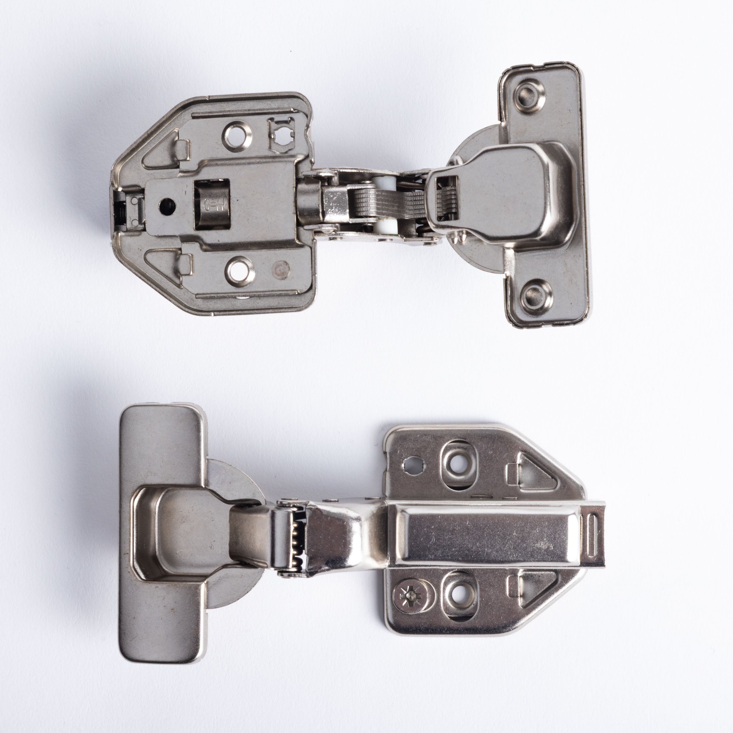 Bisagra Curva 3D Cierre Suave Par