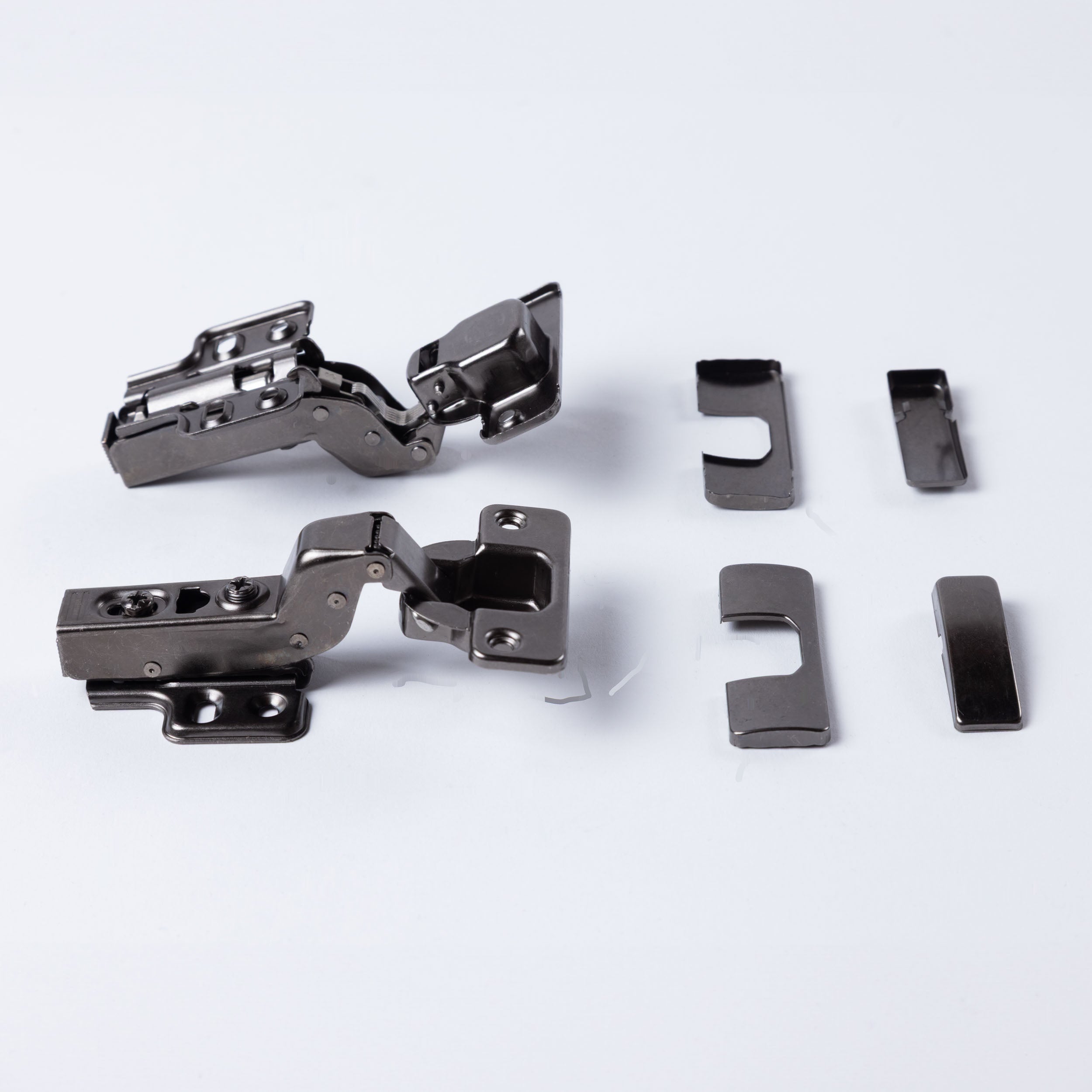 Bisagra Negra Curva Cierre Suave Par