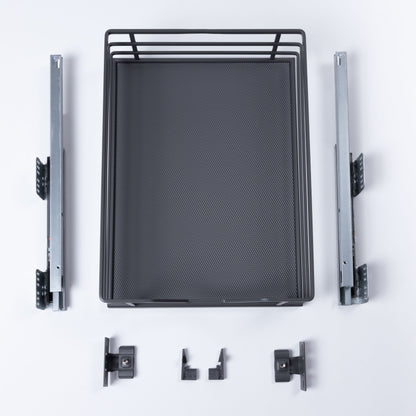 Canasto Extraible Antracita Cierre Suave