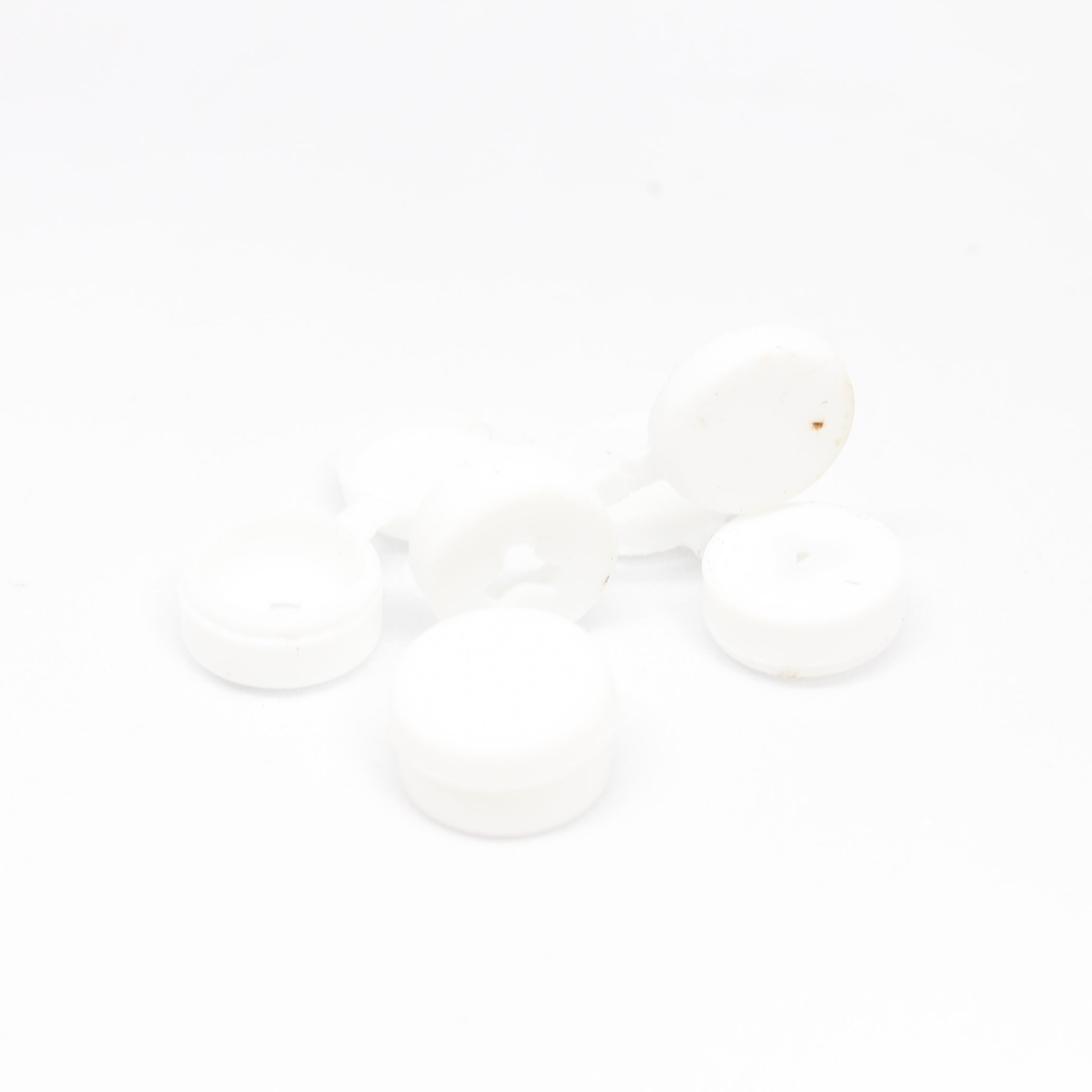 Tapa Tornillo Universal Blanca