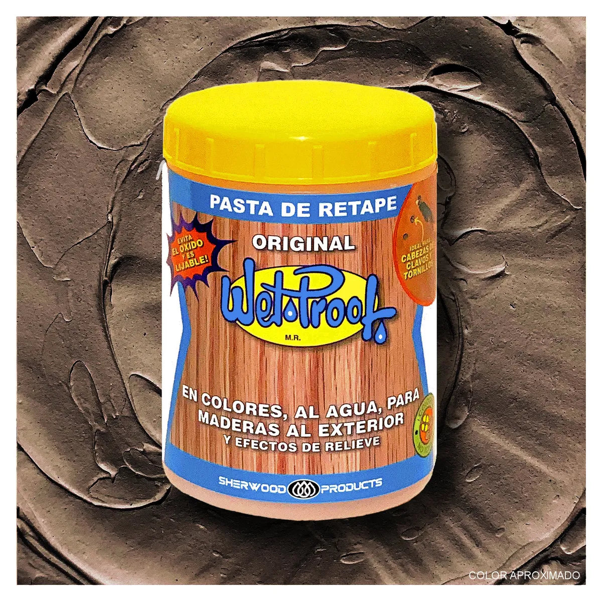 Pasta Retape Wetproof Castaño 1/2 Kg.