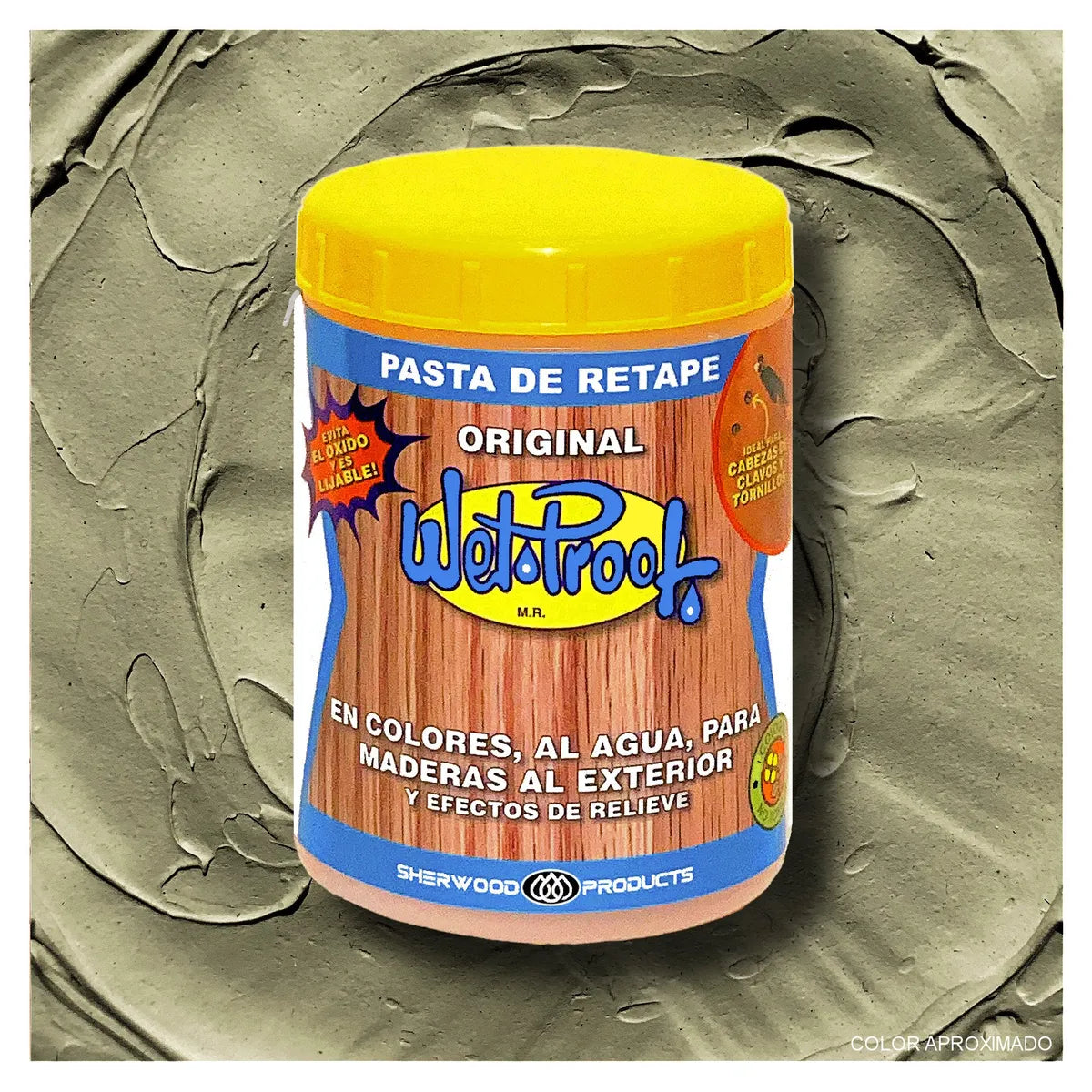 Pasta Retape Wetproof Oliva 1/2 Kg.