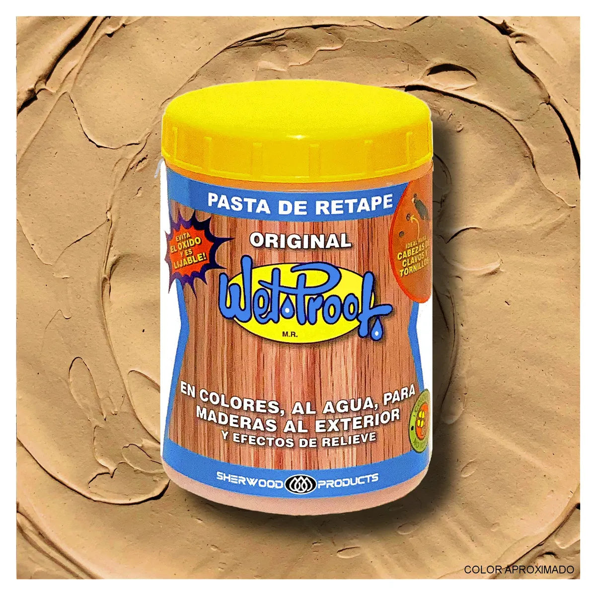 Pasta Retape Wetproof Siena 1/2 Kg.