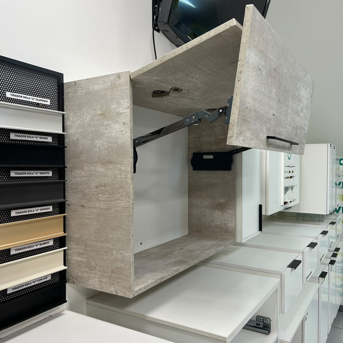 Brazo Para Puerta Elevable Doble