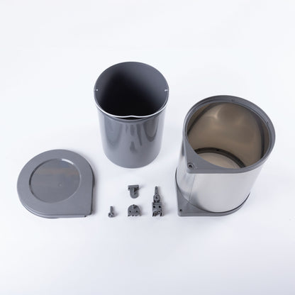 Basurero Redondo Gris 14L