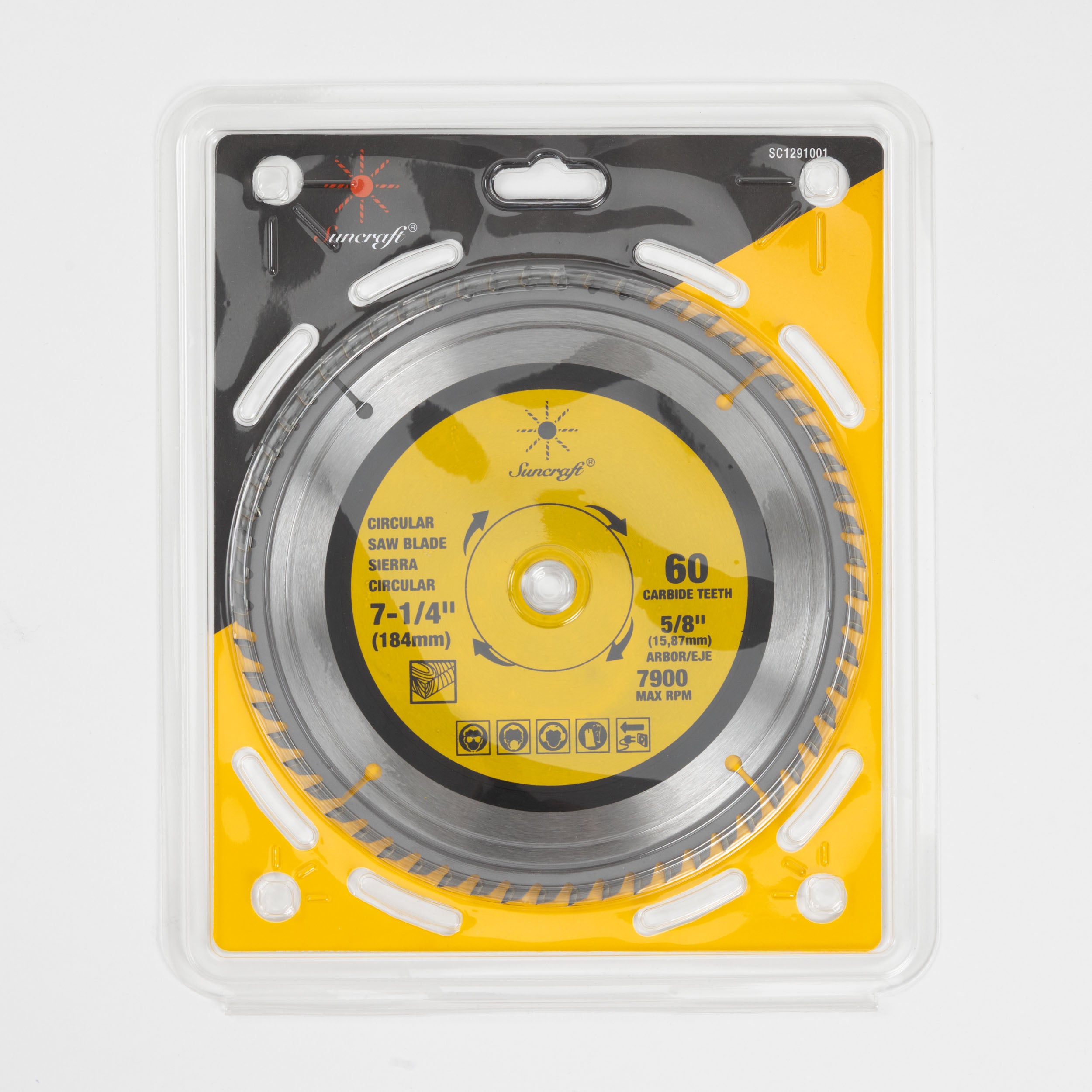 Disco de Corte 60 Dientes 7 1/4"