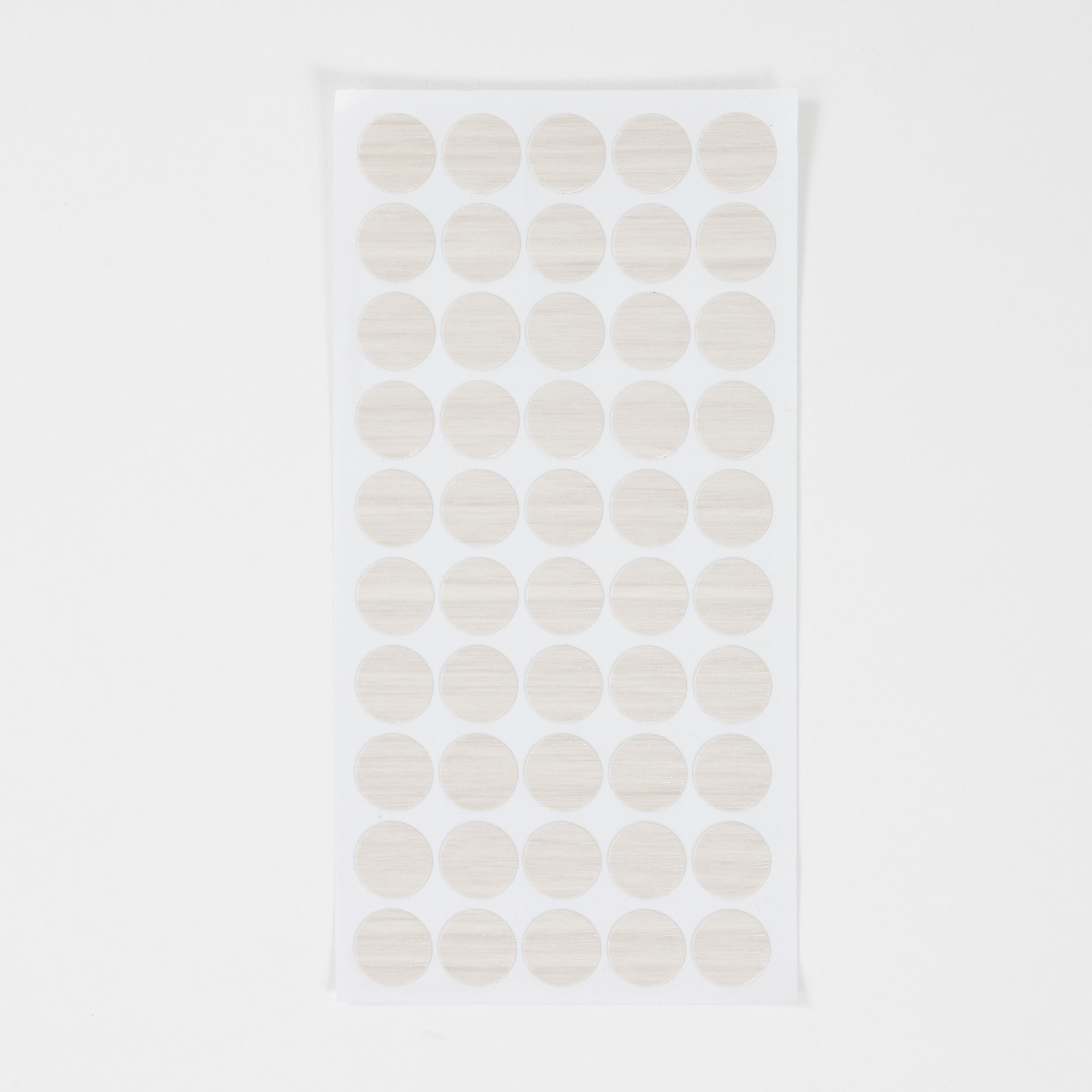 Tapa Adhesiva Castaño Blanco 50 und.