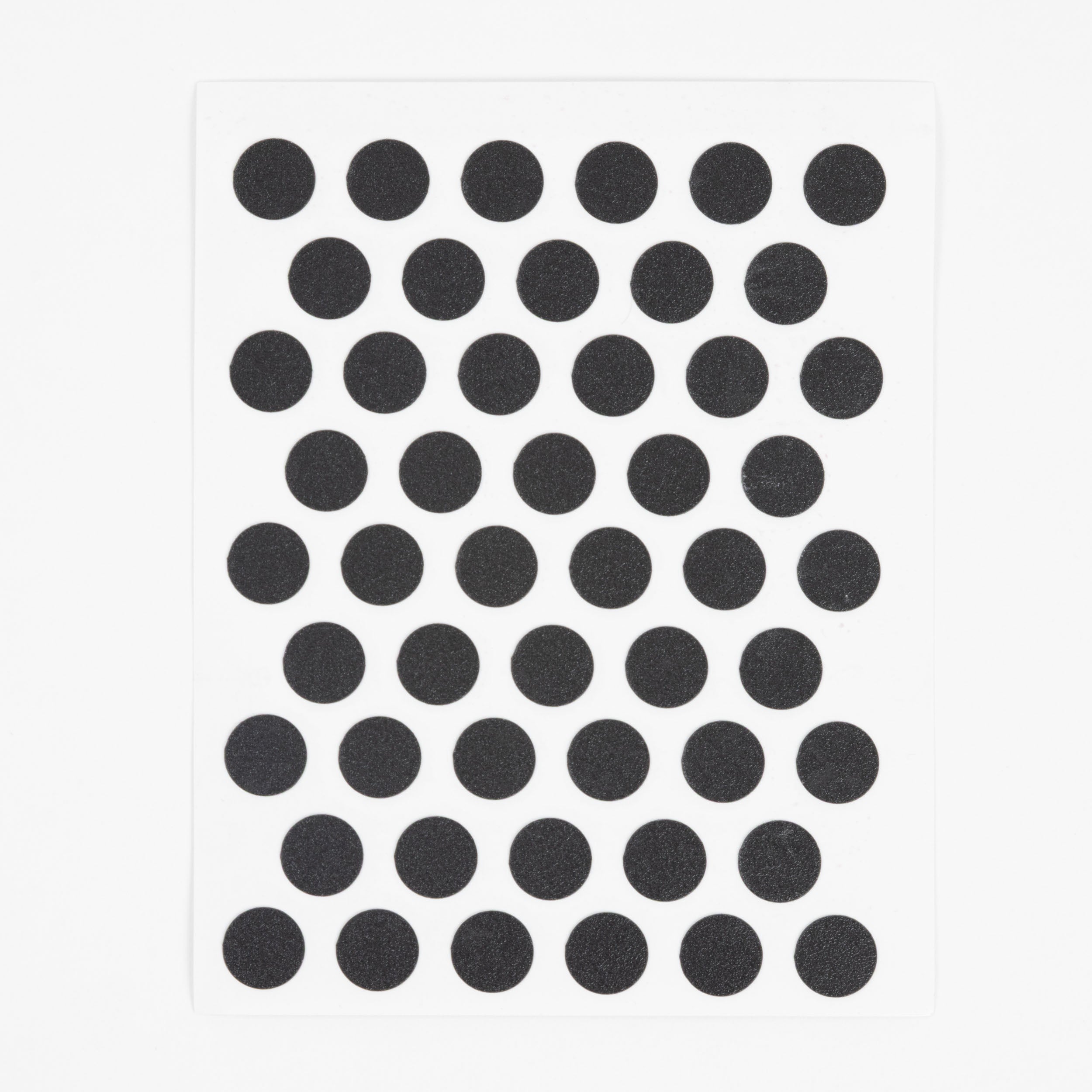 Tapa Adhesiva Negro 50 und.