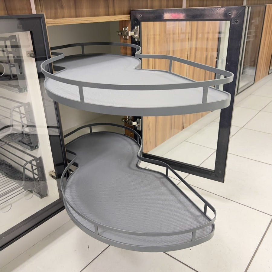 Esquinero Riñon Antracita Izquierdo