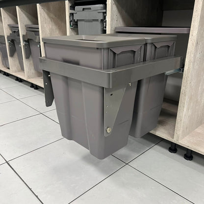 Basurero Doble 30L + 30L