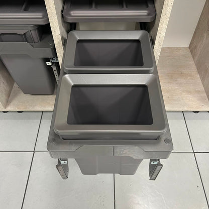 Basurero Doble 18L + 18L