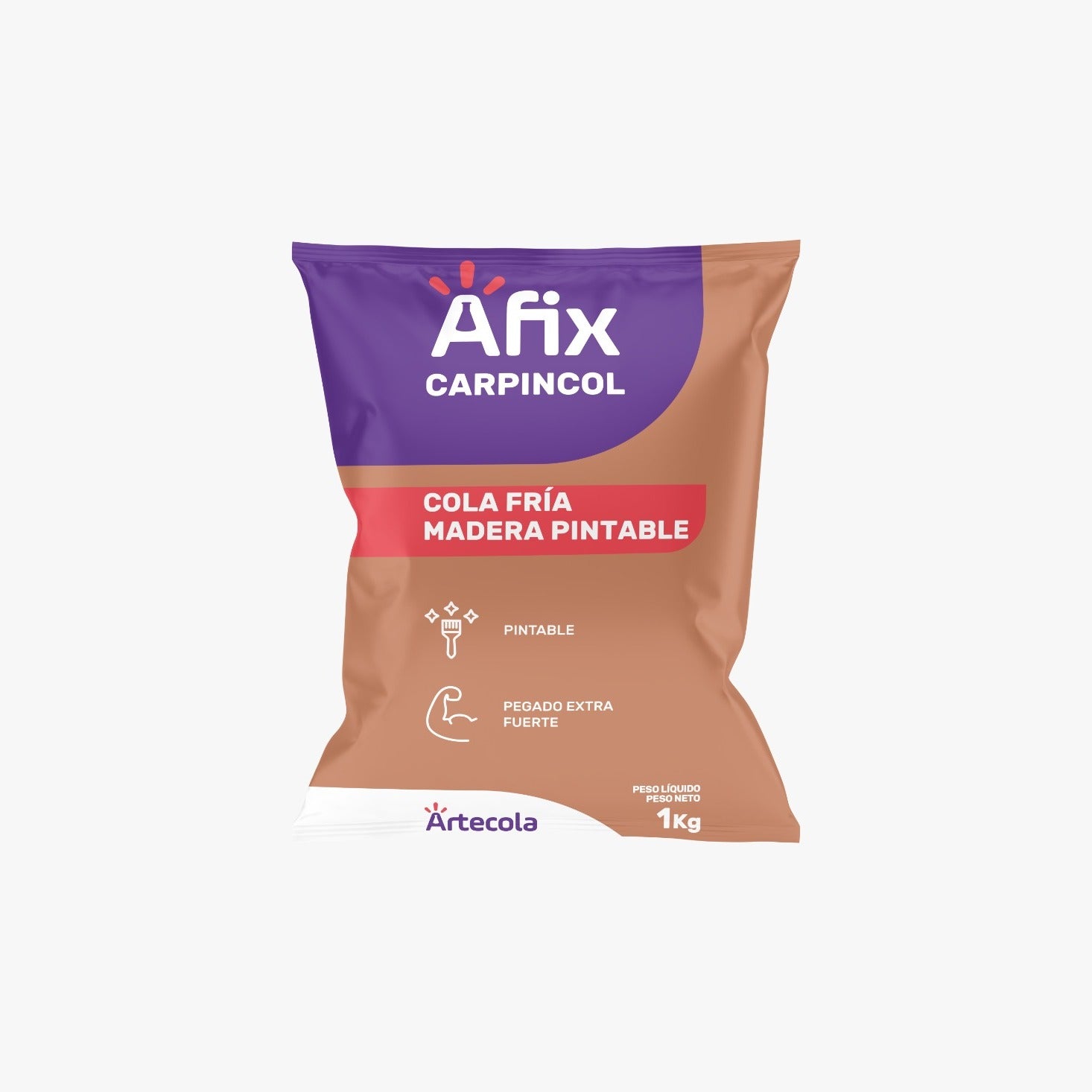 Cola Fría Afix Normal en Bolsa 1 kg.