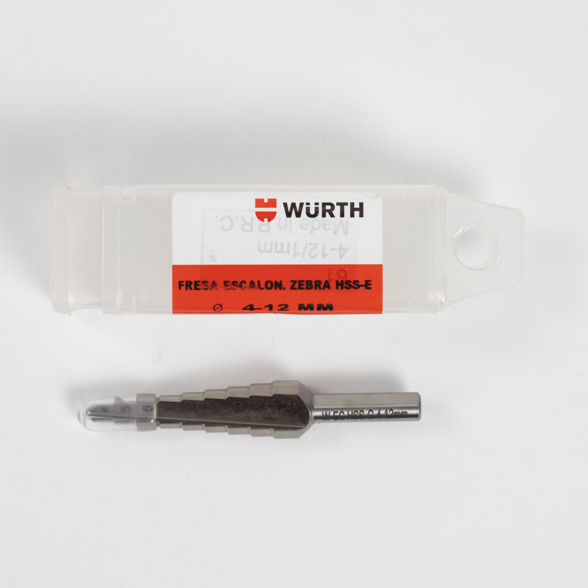 Fresa Escalonada HSS 4 mm. - 12 mm.