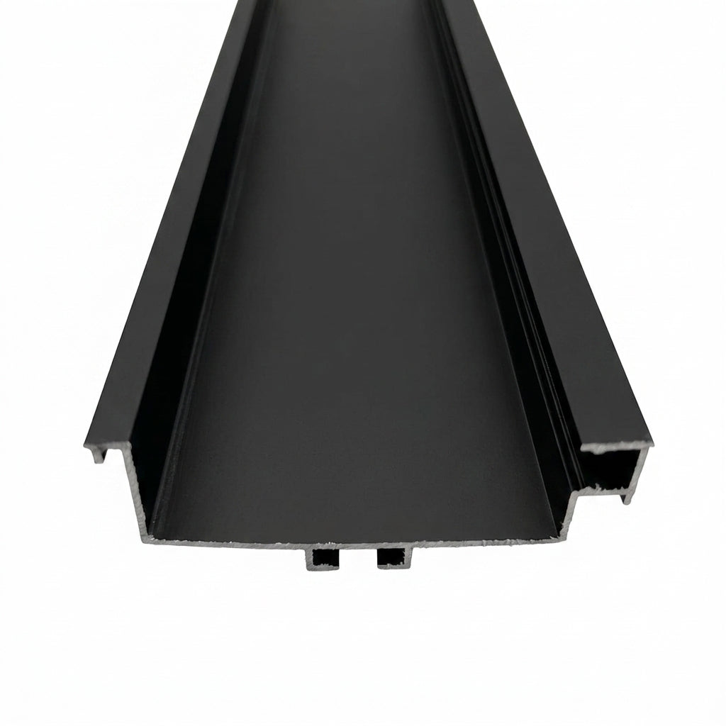 Tirador Gola Tipo U con Canaleta Led 3 metros