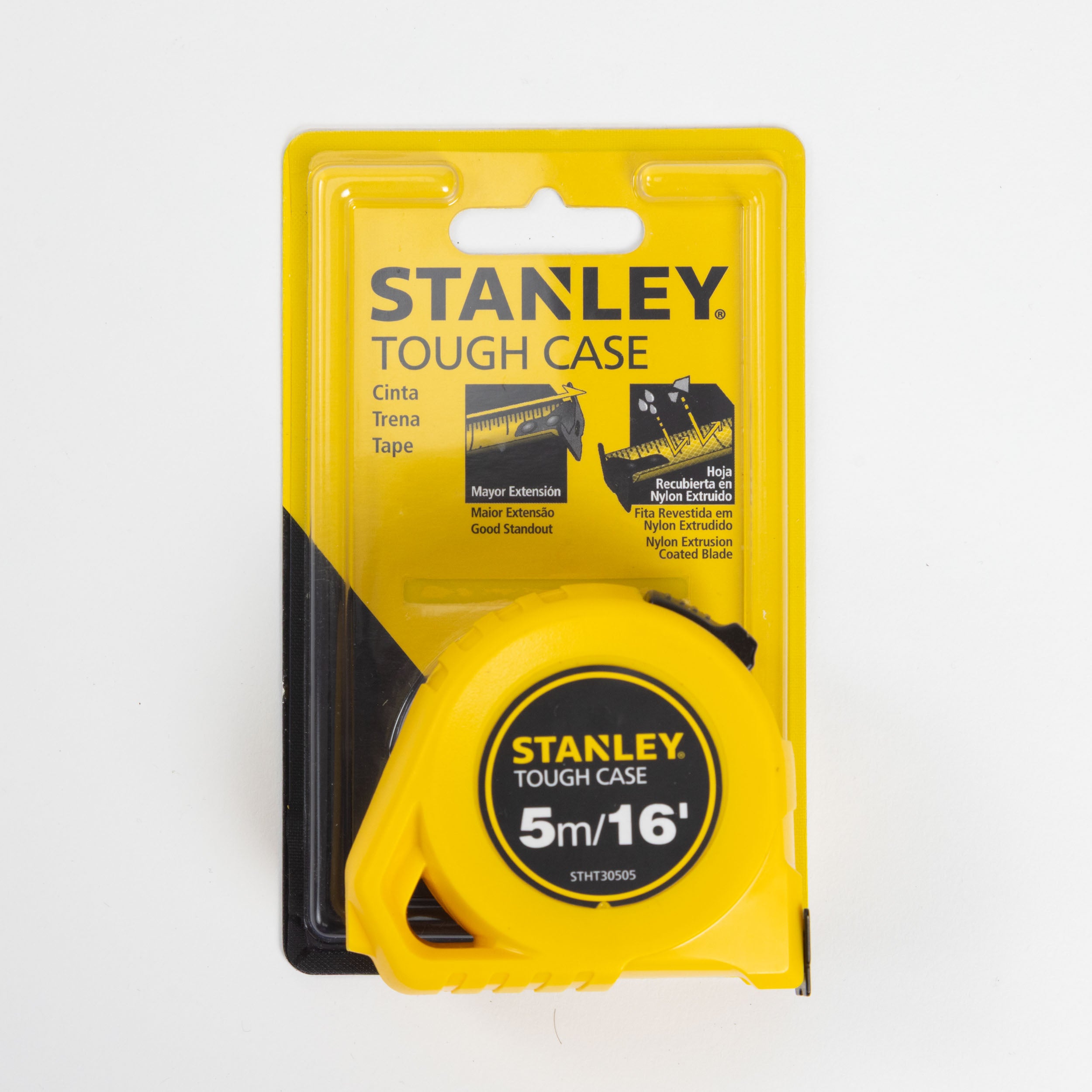 Huincha de Medir 5 mts. Stanley Tough Case