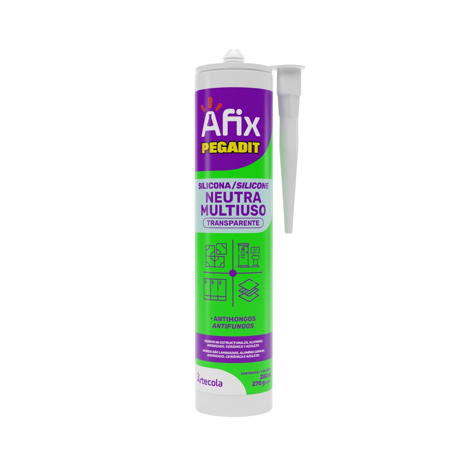 Silicona Neutra Afix – Provelcar