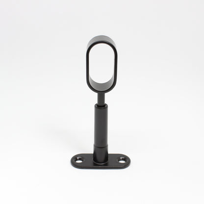 Soporte de Barra Ovalada Negro Central und.