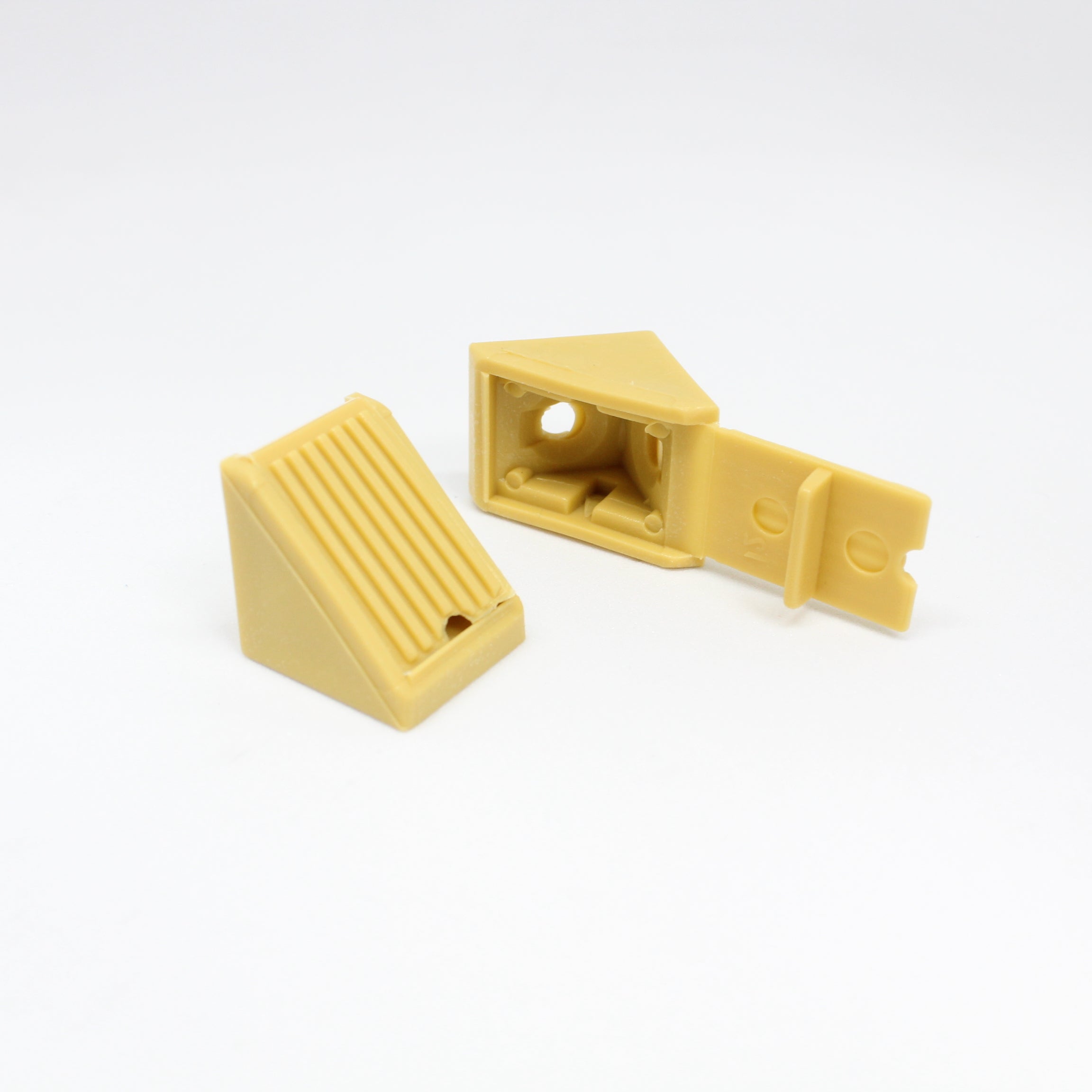 Escuadra Triangular Sencilla Beige 100 und.